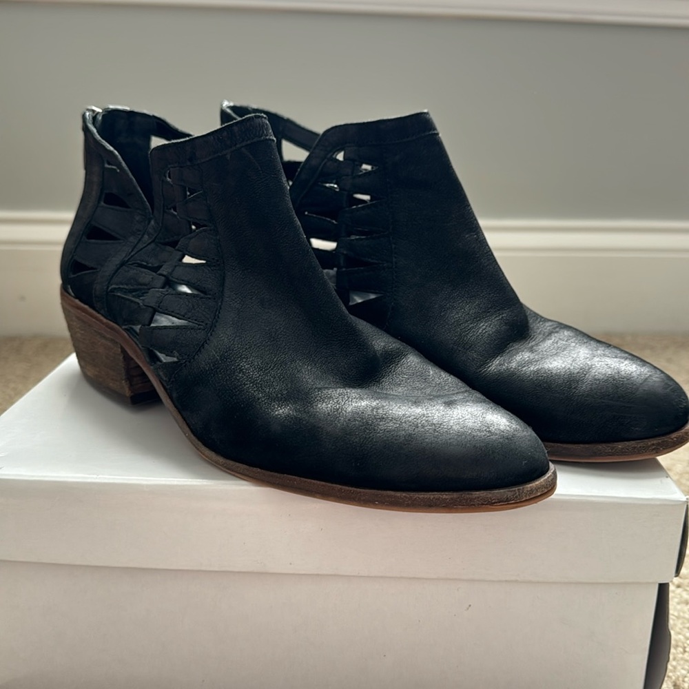 Vince Camuto Black Booties
